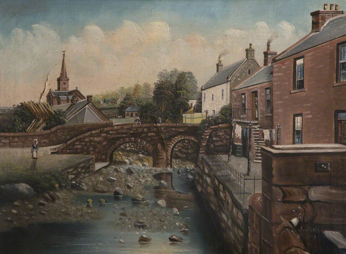 Old Bridge Lane, Alyth Art UK