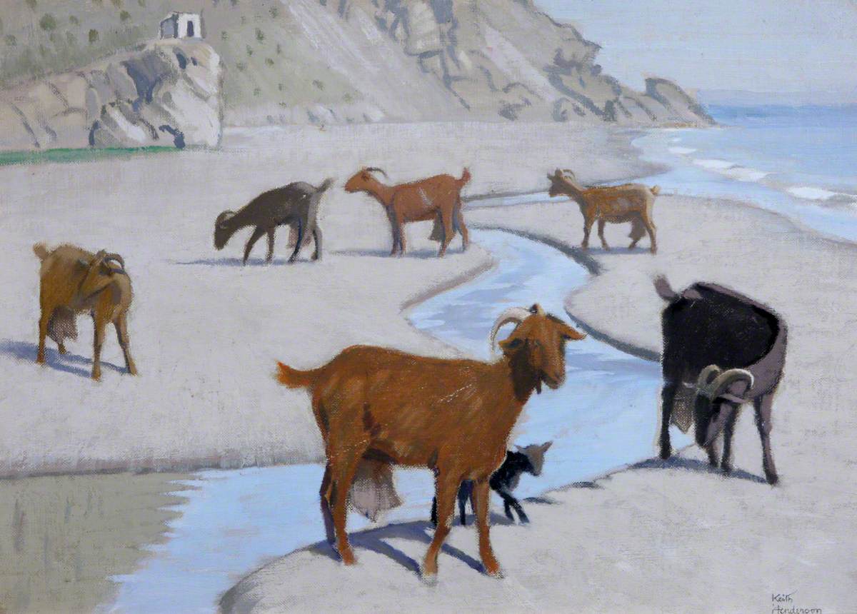 Goats on the Shore