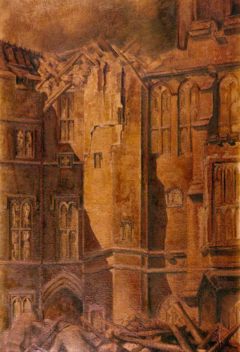 Staircase Turret From Royal Court Art Uk
