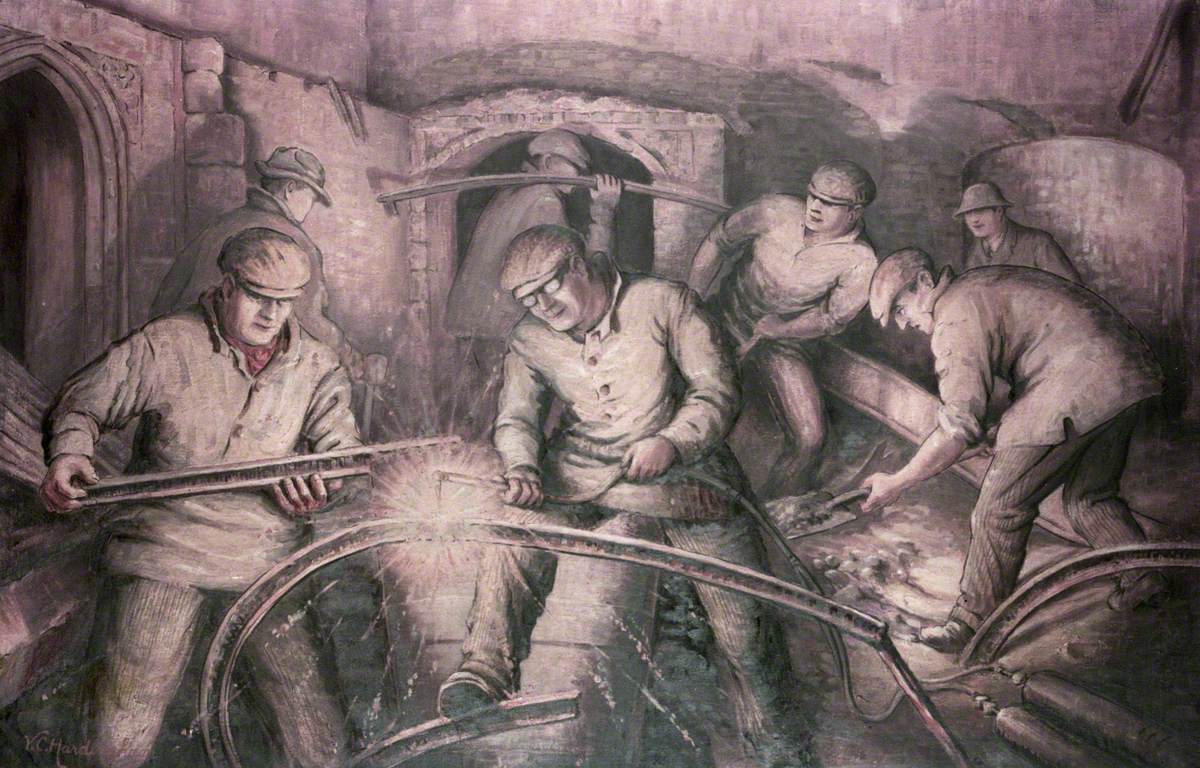The Cutting and Removing of 380 Tons of Iron from the Houses of Parliament