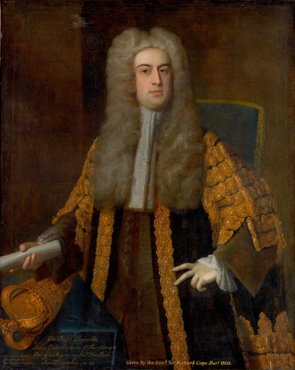 Arthur Onslow (1691–1768), Speaker (1727–1761)