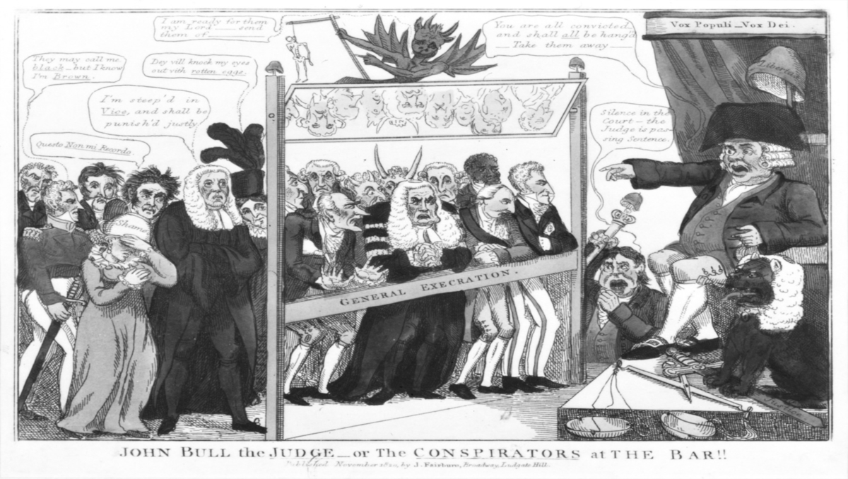 John Bull the Judge or The Conspirators at the Bar