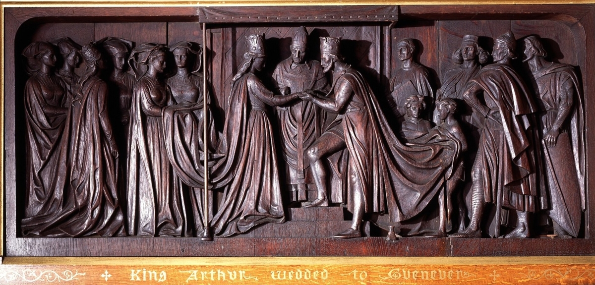 The Legend of King Arthur: King Arthur Wedded to Guenever