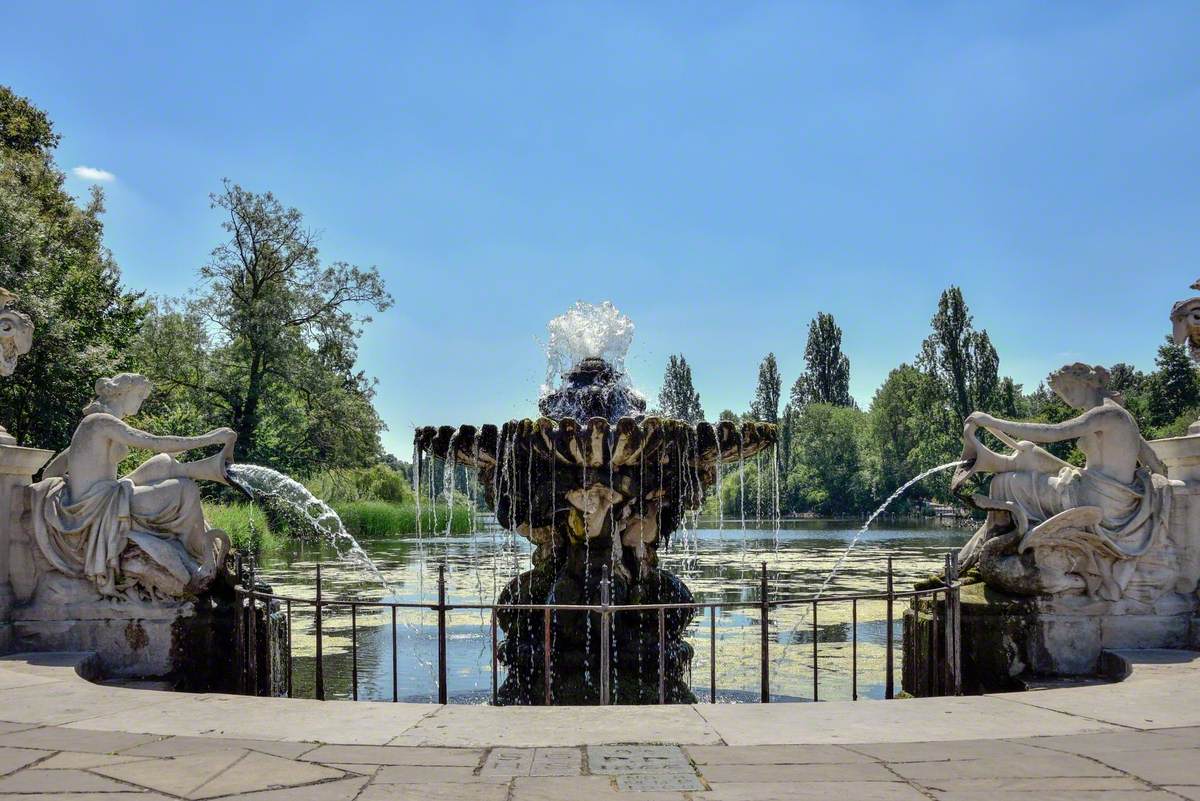 Fountain Figures and Balustrade Reliefs