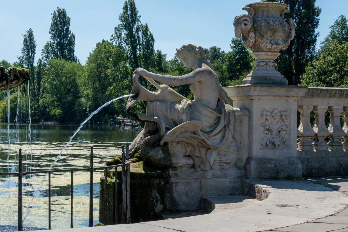 Fountain Figures and Balustrade Reliefs