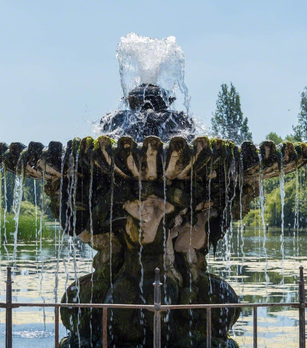 Fountain Figures and Balustrade Reliefs