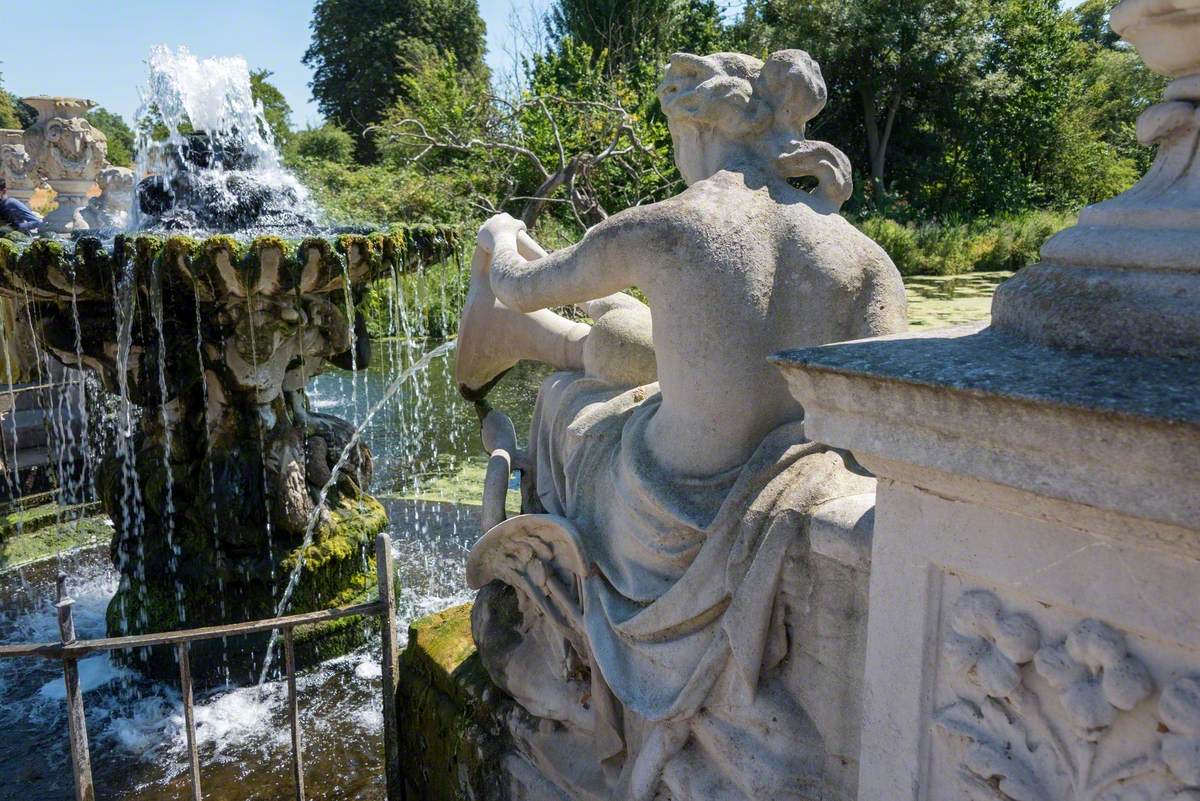 Fountain Figures and Balustrade Reliefs