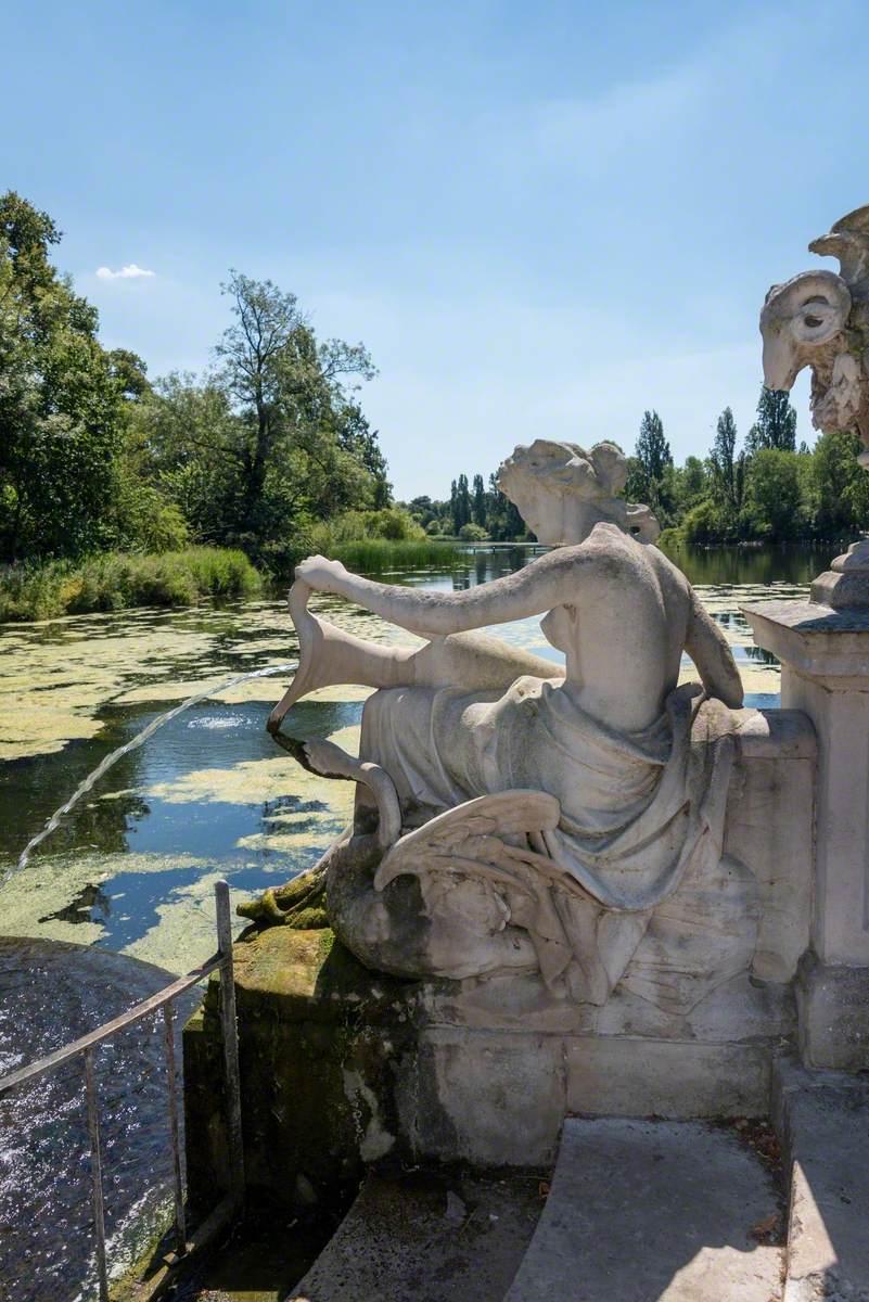 Fountain Figures and Balustrade Reliefs