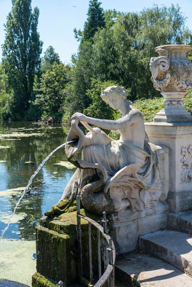 Fountain Figures and Balustrade Reliefs