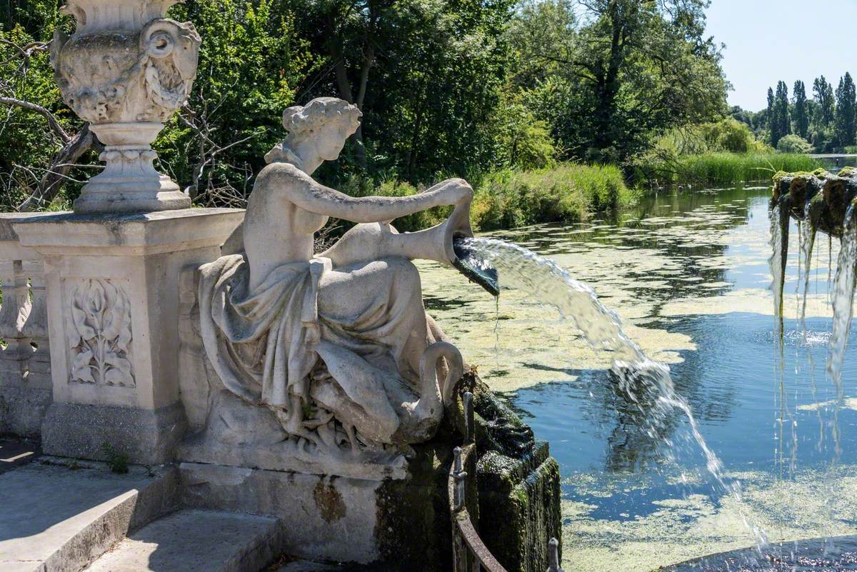 Fountain Figures and Balustrade Reliefs