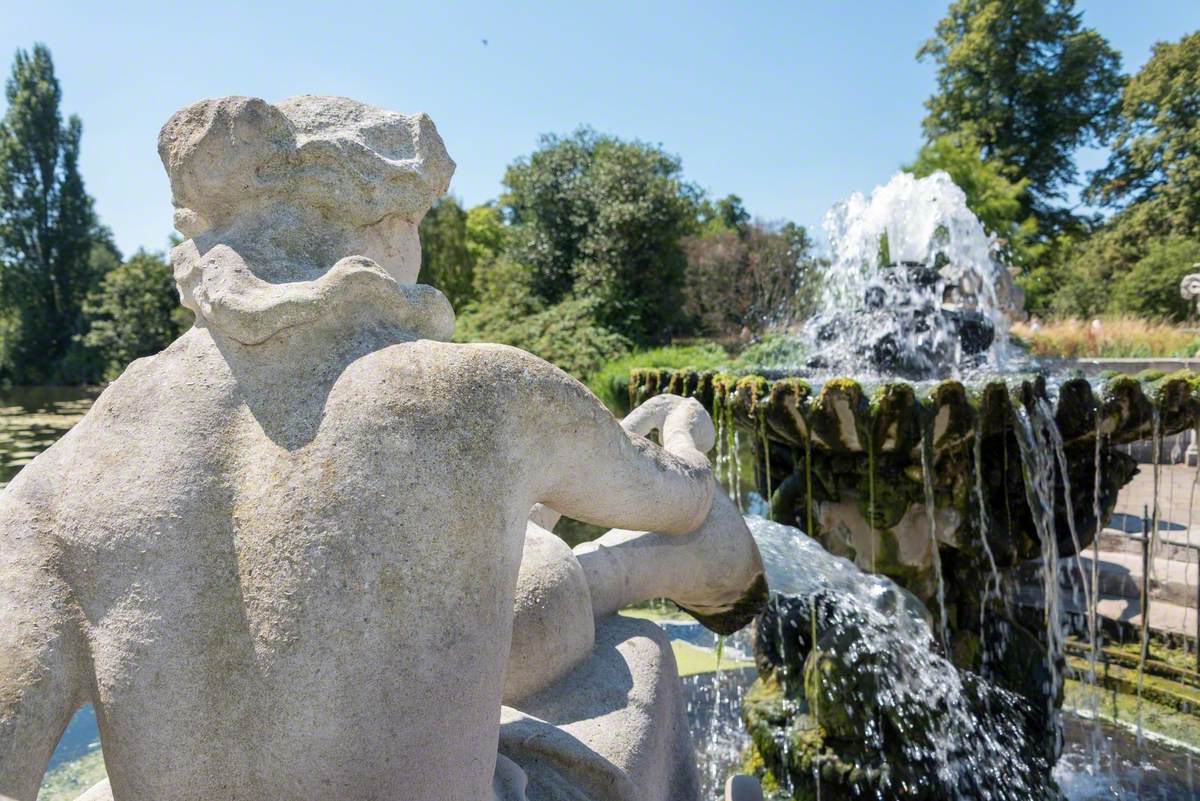 Fountain Figures and Balustrade Reliefs