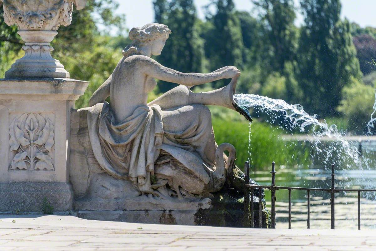 Fountain Figures and Balustrade Reliefs