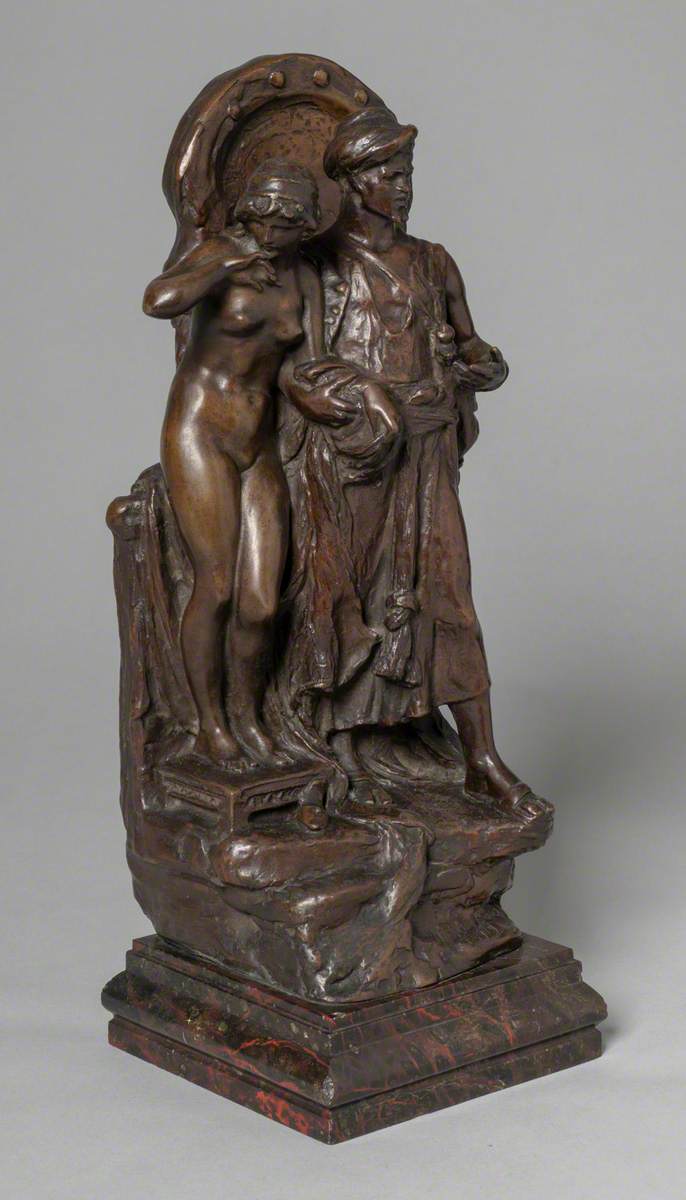 Eastern Warrior with Slave Girl