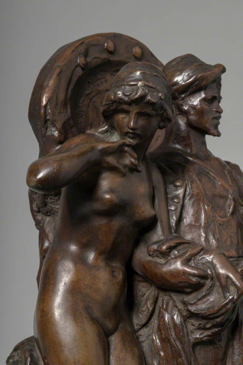 Eastern Warrior with Slave Girl