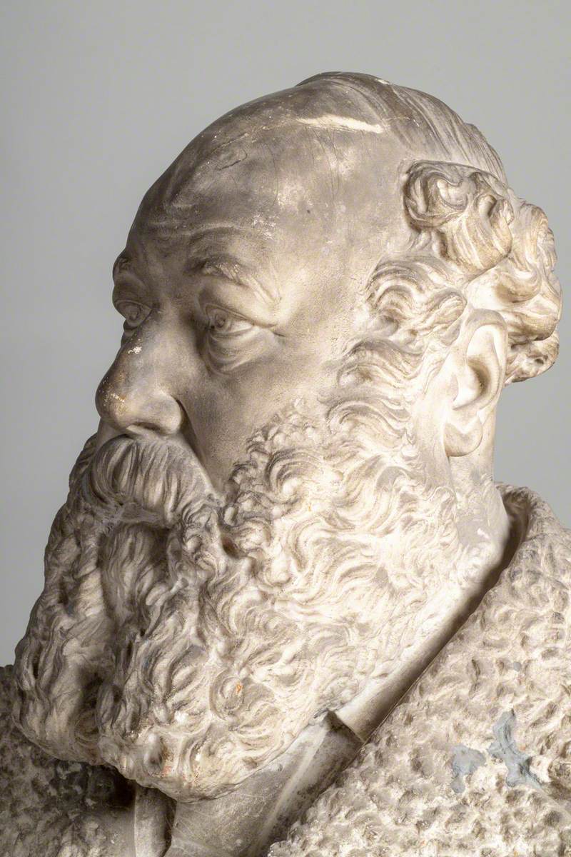 Bust of a Bearded Man