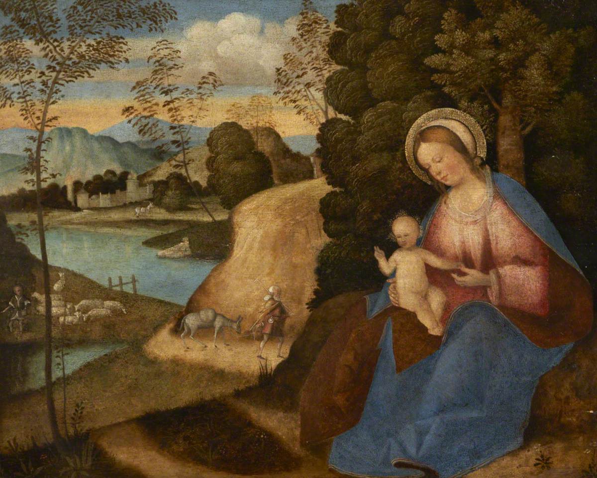 Virgin and Child (Rest on the Flight into Egypt)