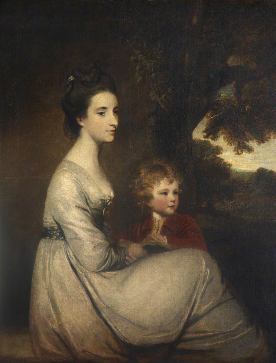 Jemima, Marchioness Cornwallis and Her Son