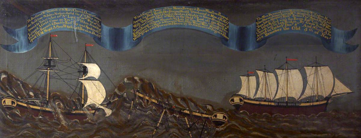 The Wreck of the Buckland, 1755