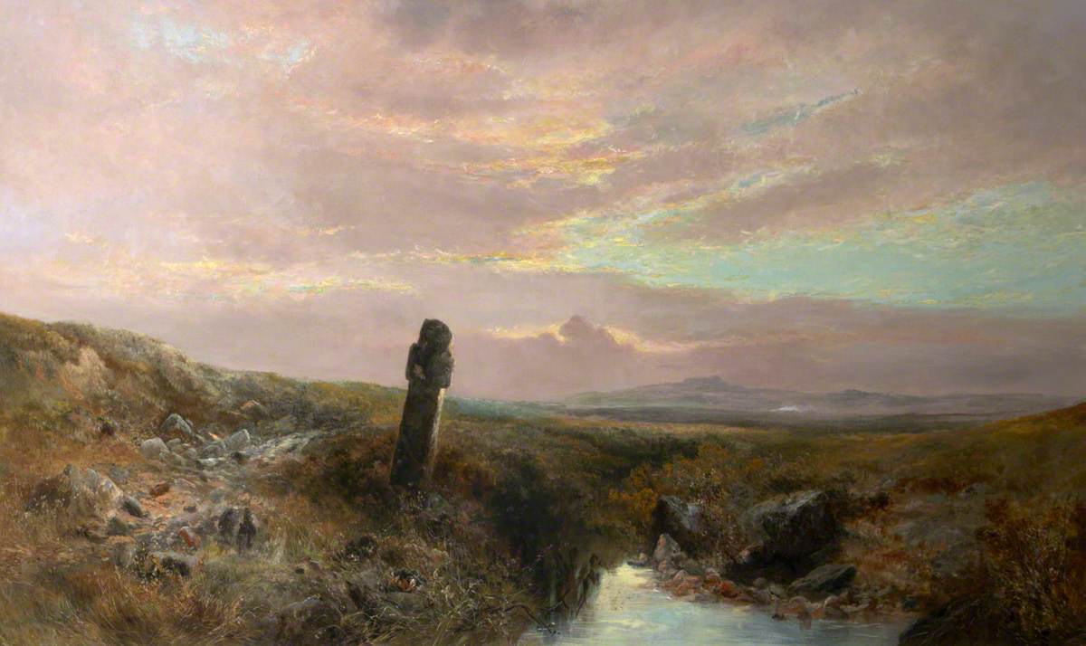 A Dartmoor Stone Cross