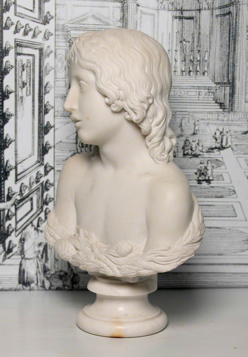 Adonis Bust Sculpture
