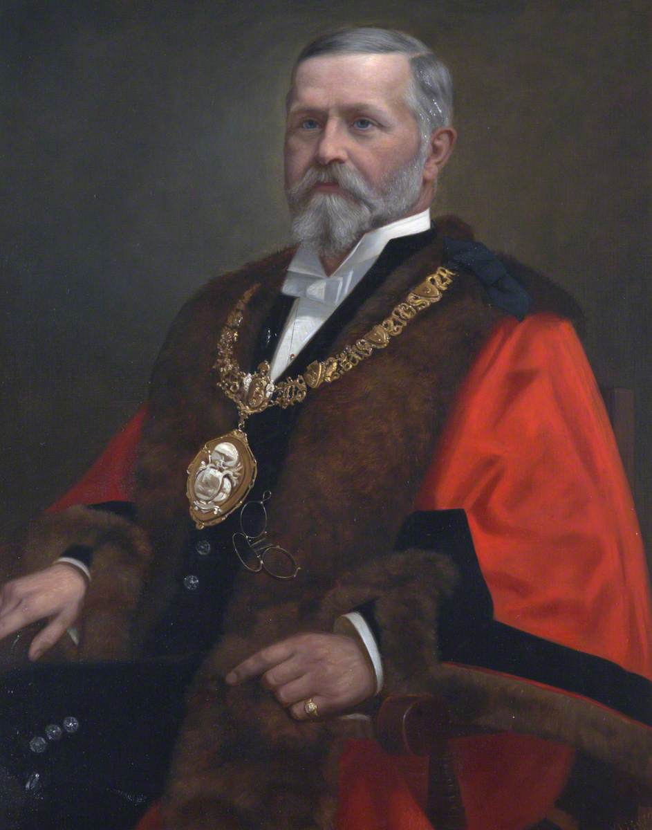 J. F. Rockhey, JP, Mayor of Torquay (1896–1897 & 1901–1902), Freeman of the Borough