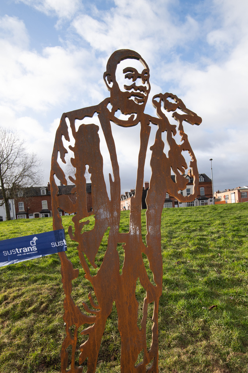 Portrait Bench – Lenny Henry, Ellie Simmons and Jane Sixsmith