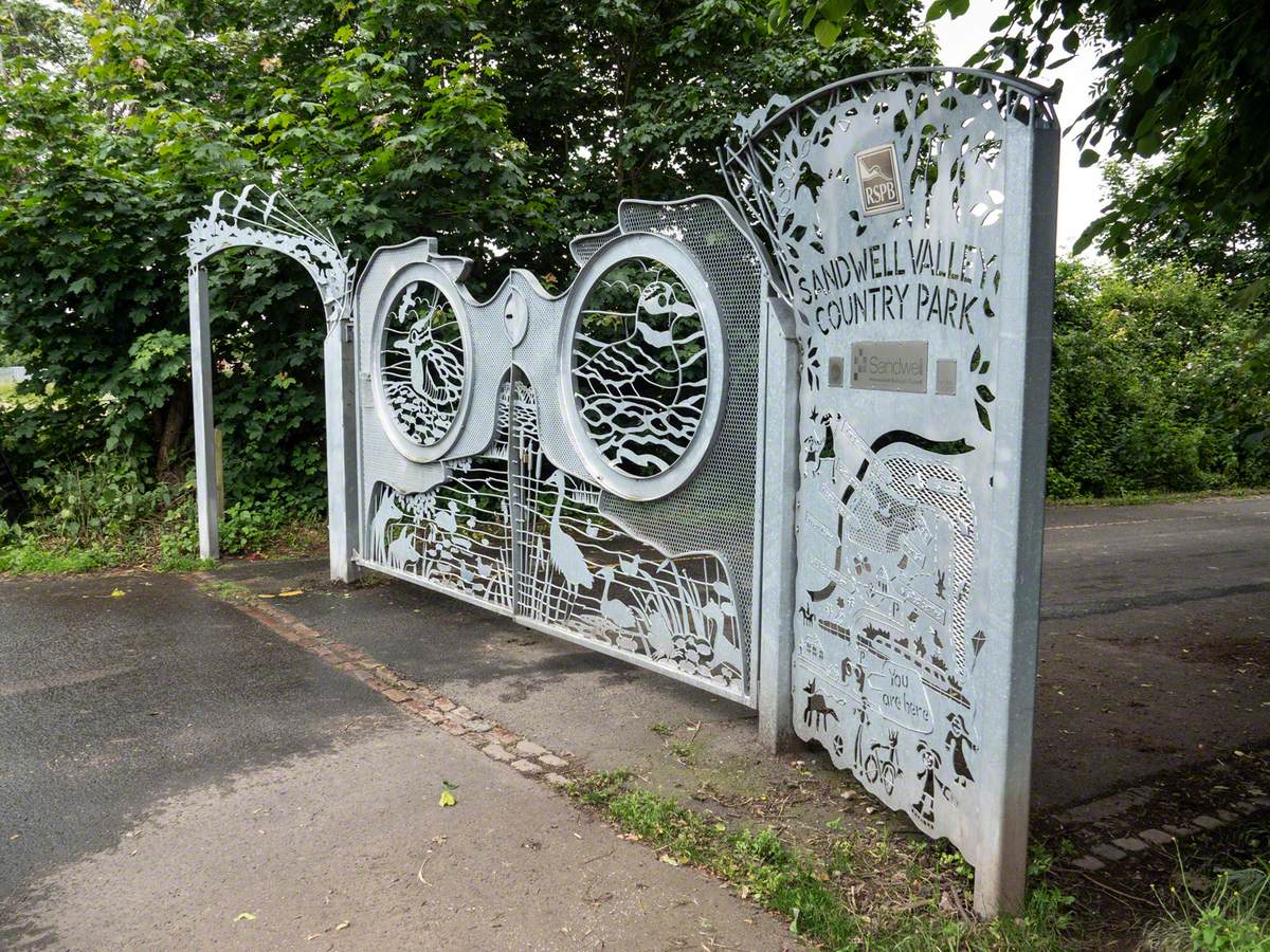 Sandwell Valley RSPB Reserve Gates