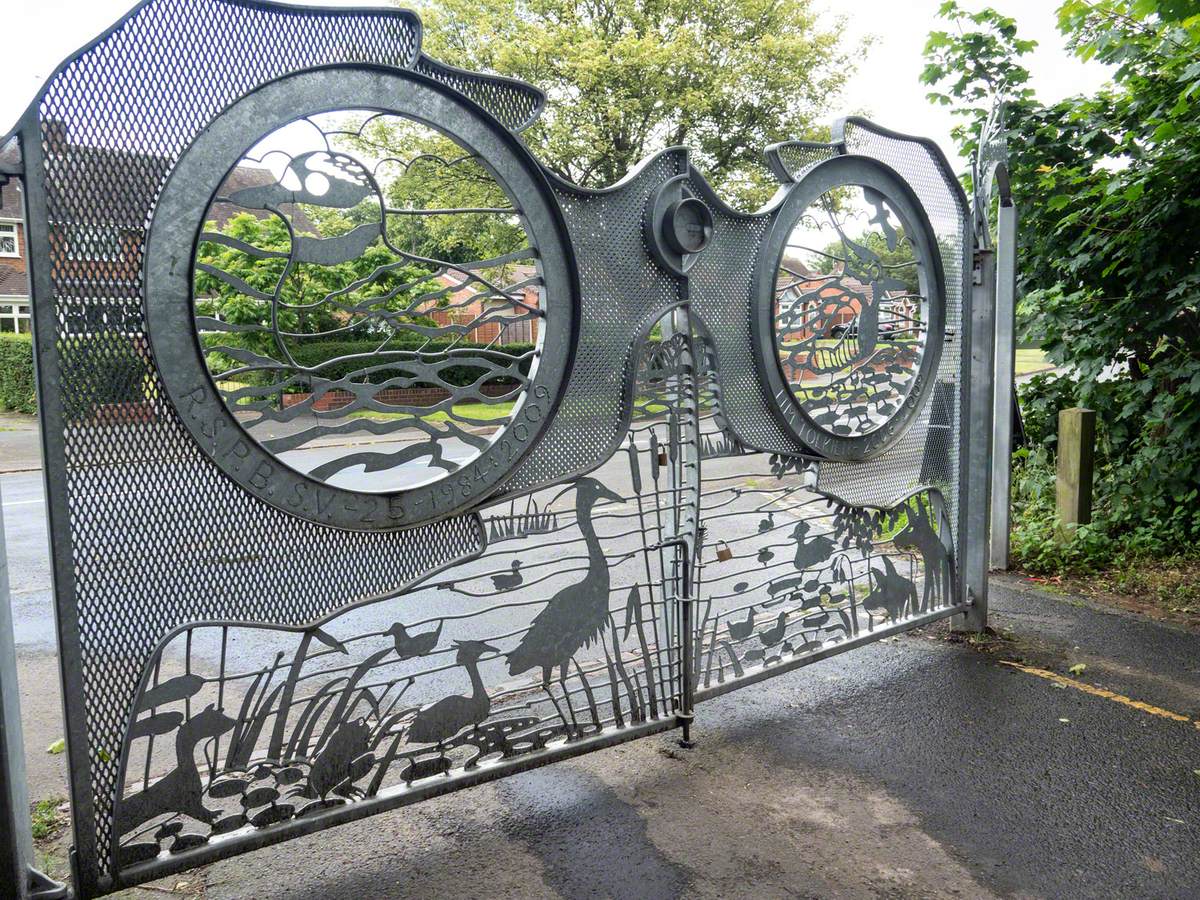 Sandwell Valley RSPB Reserve Gates