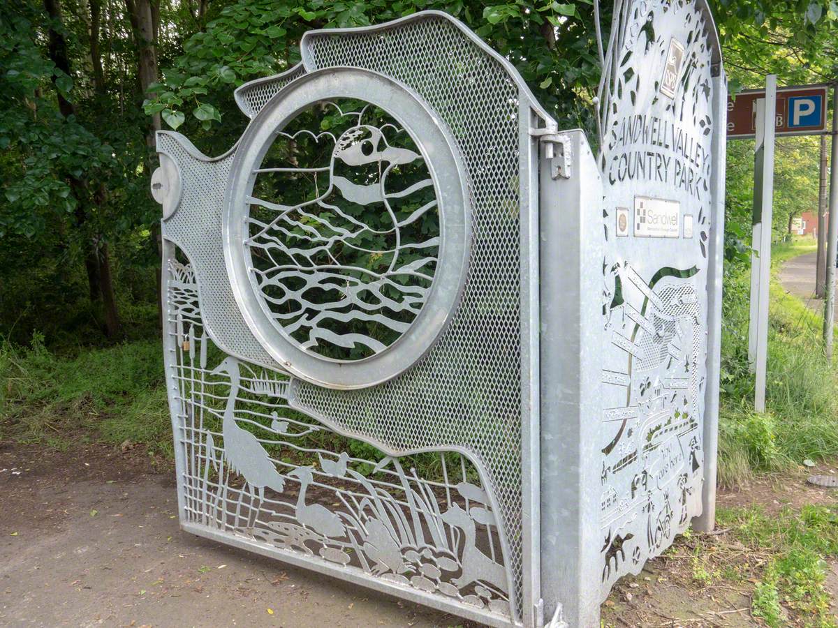 Sandwell Valley RSPB Reserve Gates