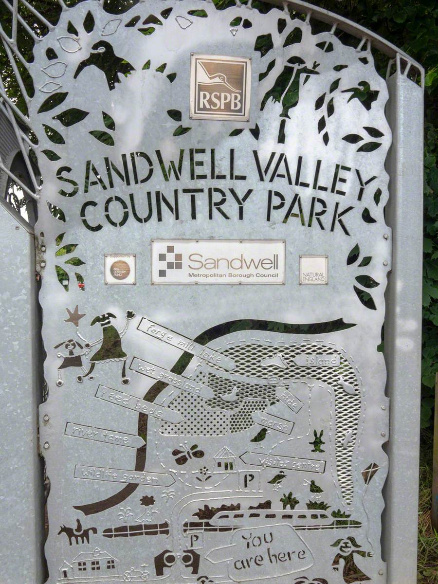 Sandwell Valley RSPB Reserve Gates