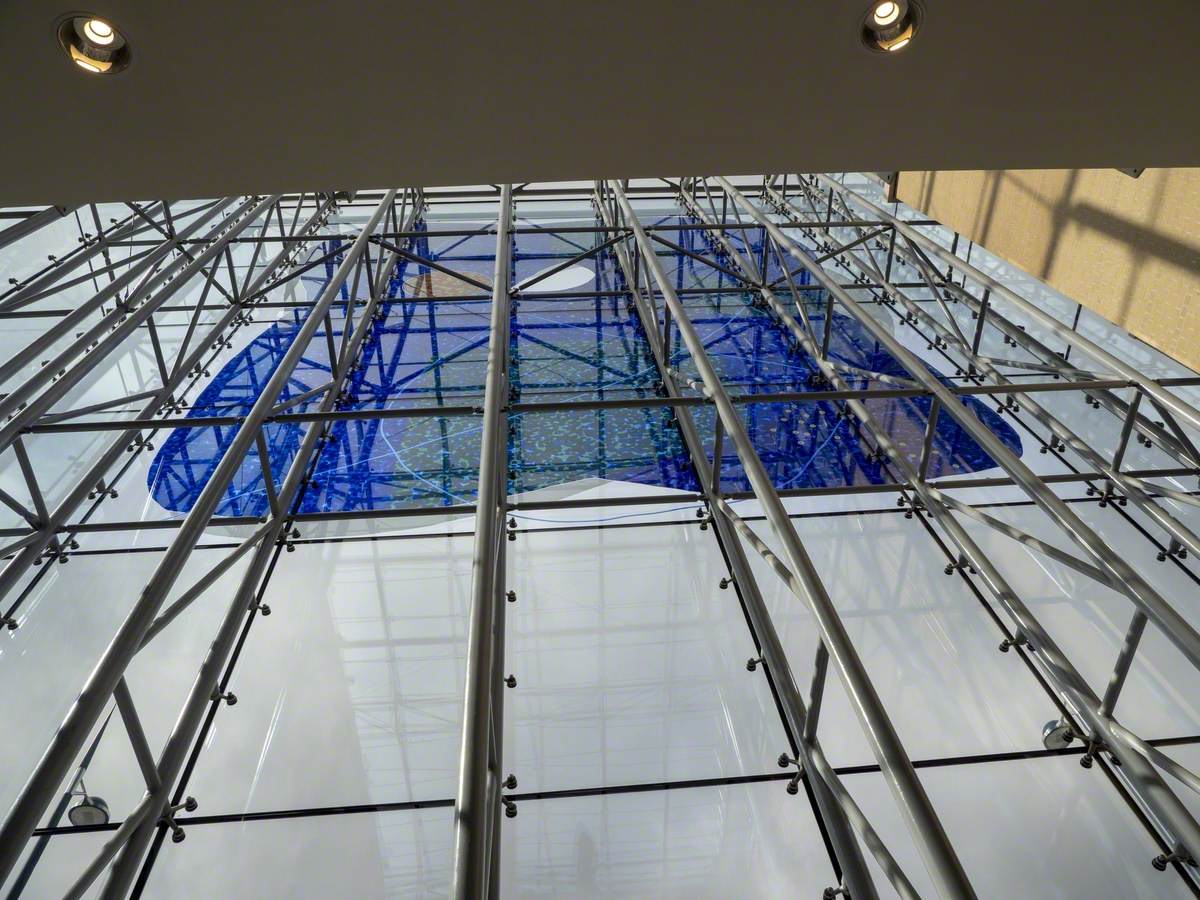 Glass Artwork Entrance Feature