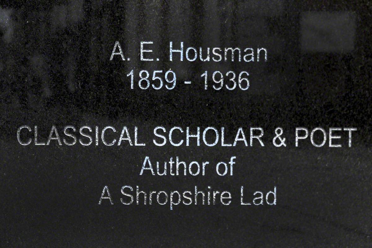 A. E. Housman (1859–1936)