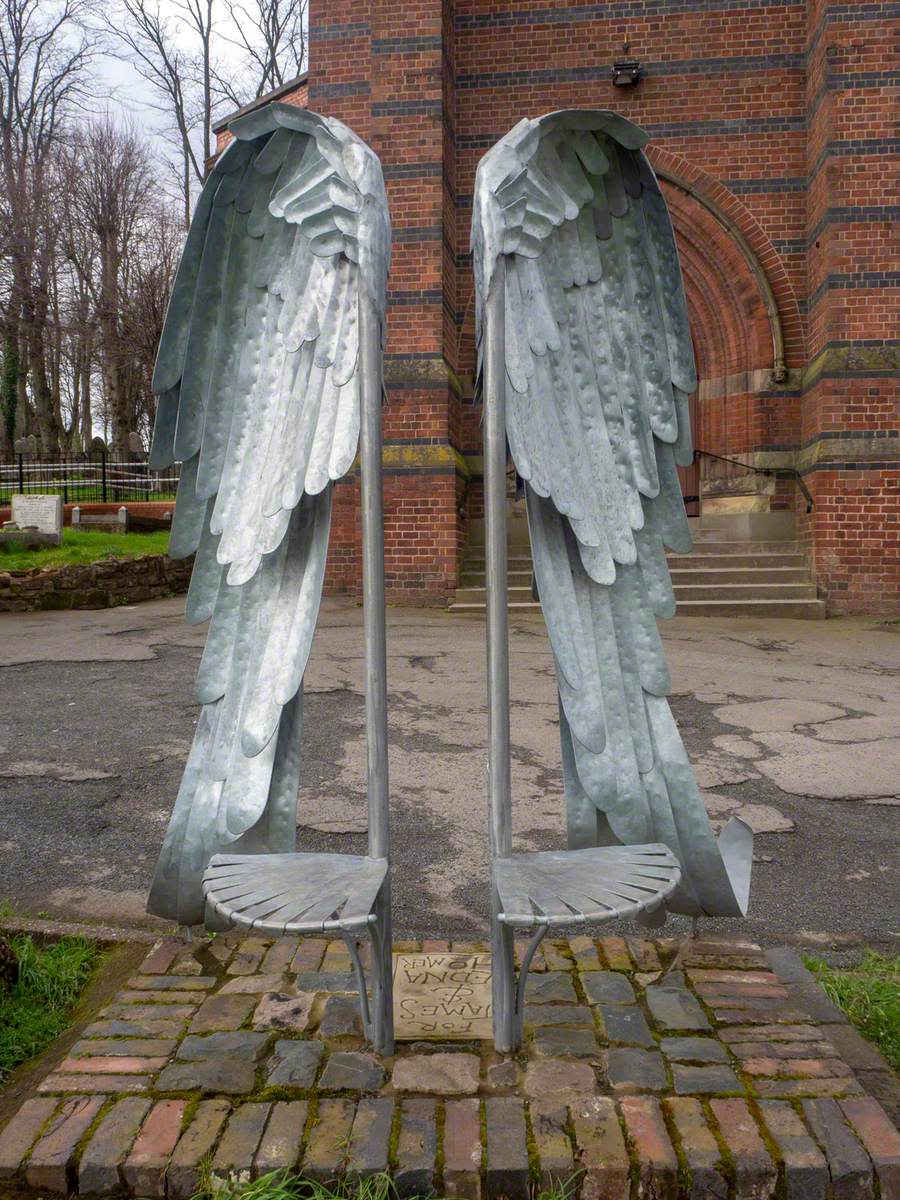 Angel Wings Bench