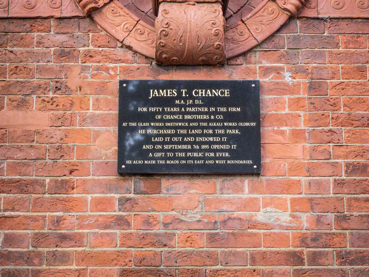 Memorial to Sir James Timmins Chance