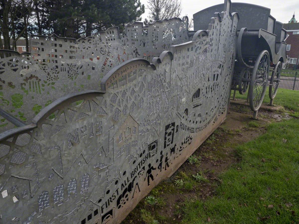 Lanchester Car Monument