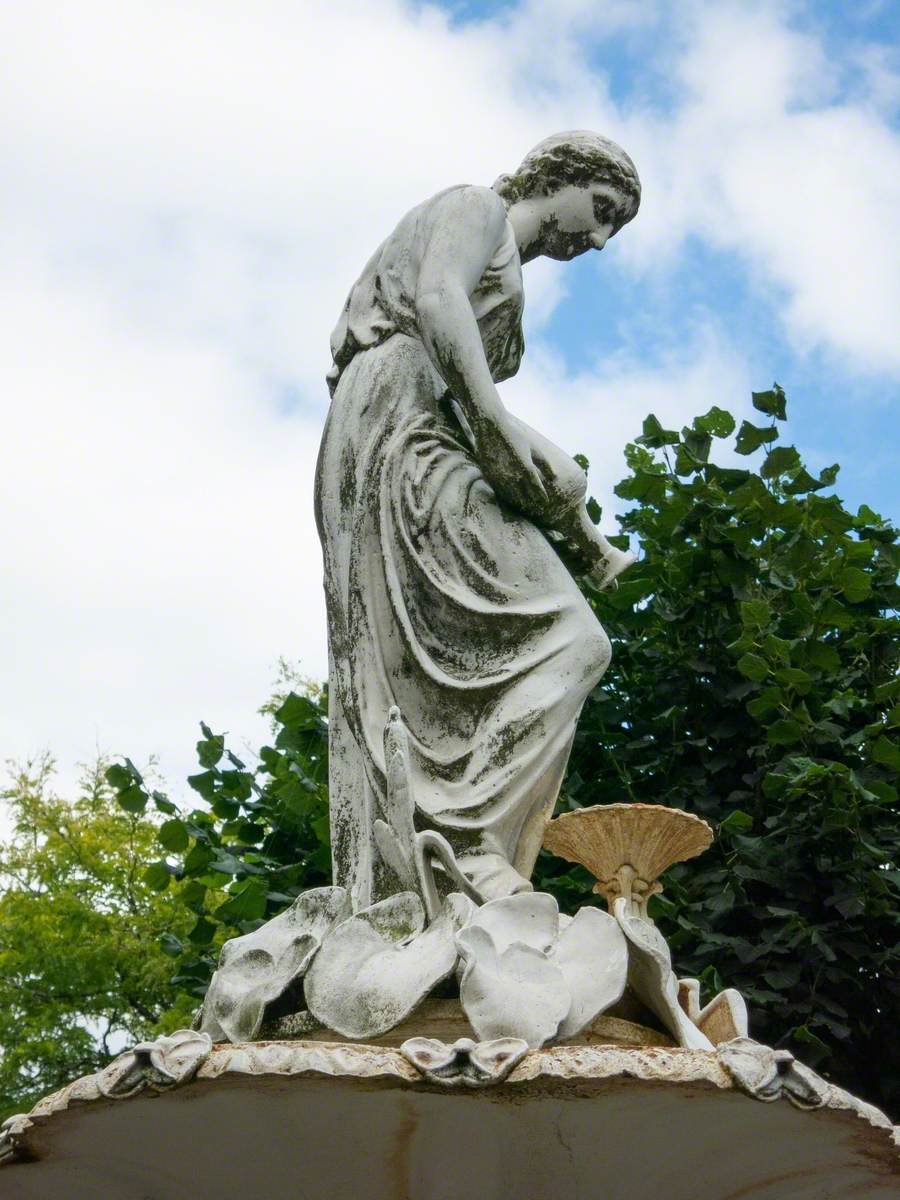 Church Green Fountain with Figure of Temperance