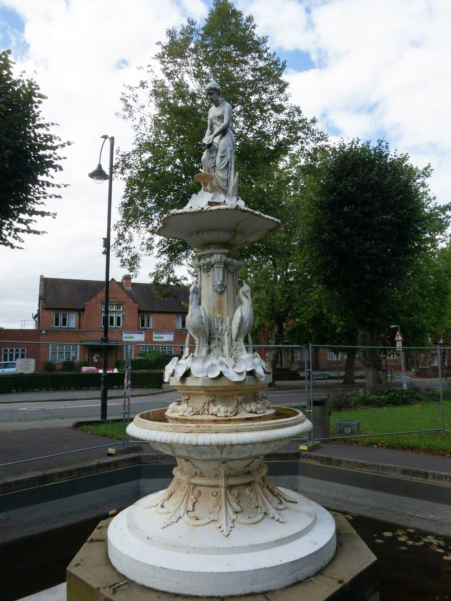 Church Green Fountain with Figure of Temperance