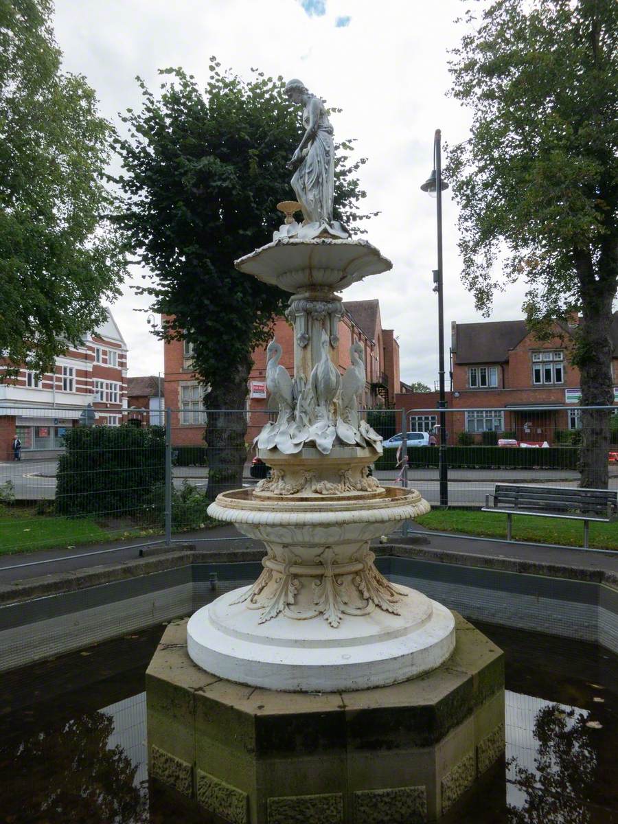 Church Green Fountain with Figure of Temperance