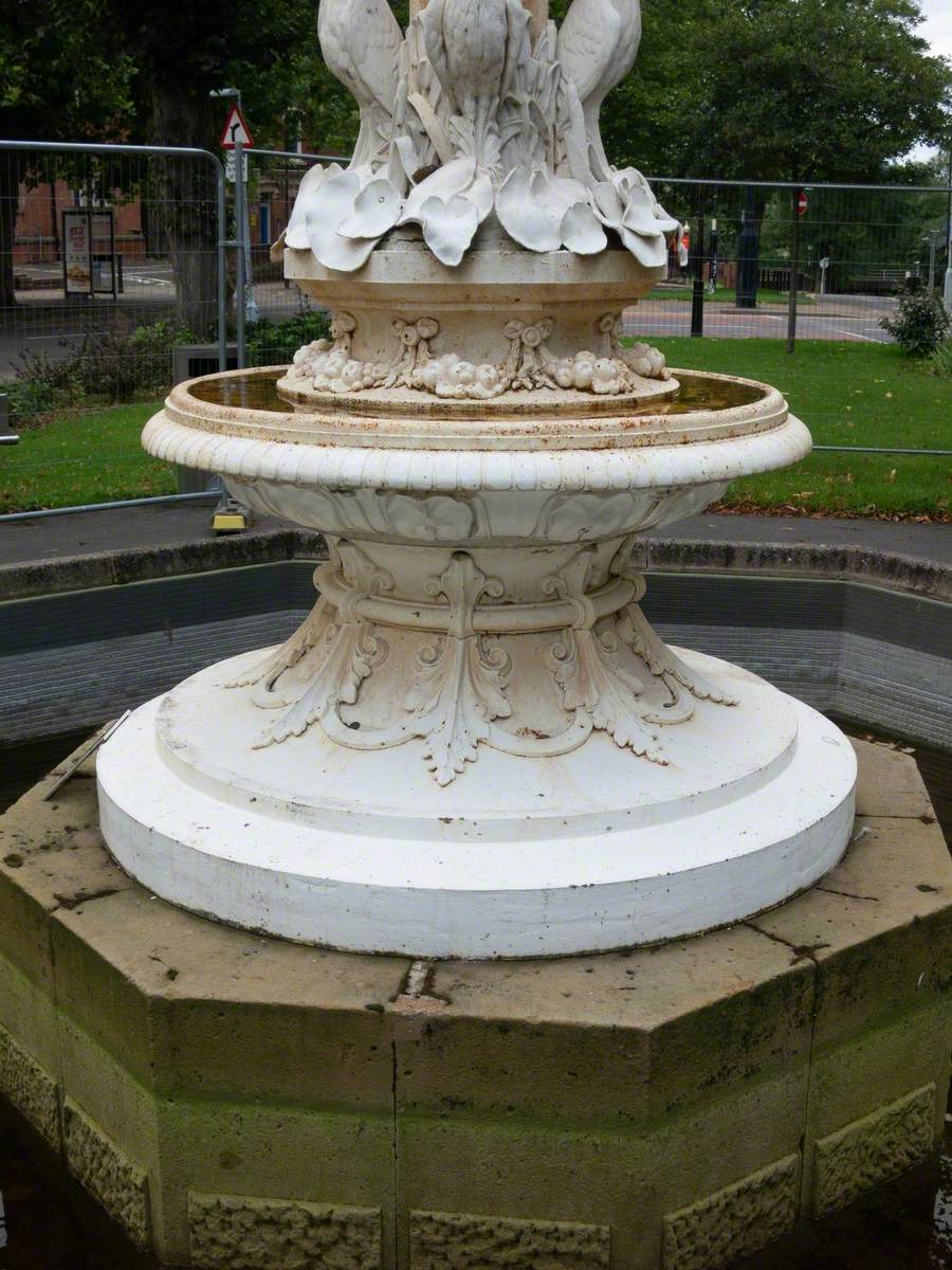 Church Green Fountain with Figure of Temperance