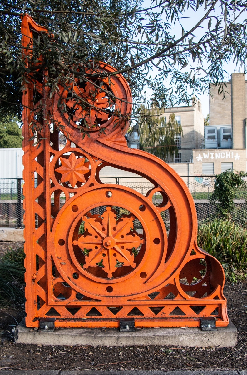 Decorative Scrolls from the Destructor Bridge ('Blue' and 'Orange')