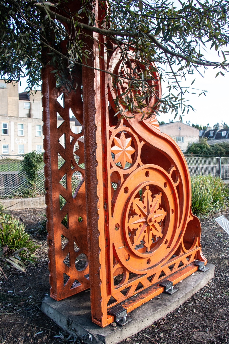 Decorative Scrolls from the Destructor Bridge ('Blue' and 'Orange')
