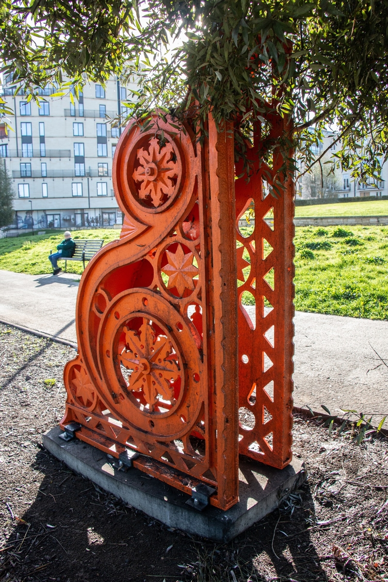Decorative Scrolls from the Destructor Bridge ('Blue' and 'Orange')