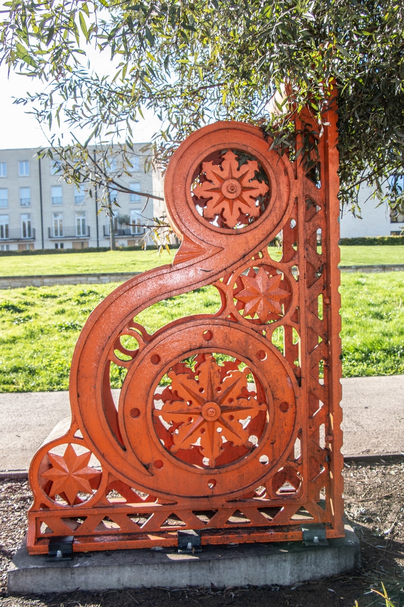 Decorative Scrolls from the Destructor Bridge ('Blue' and 'Orange')
