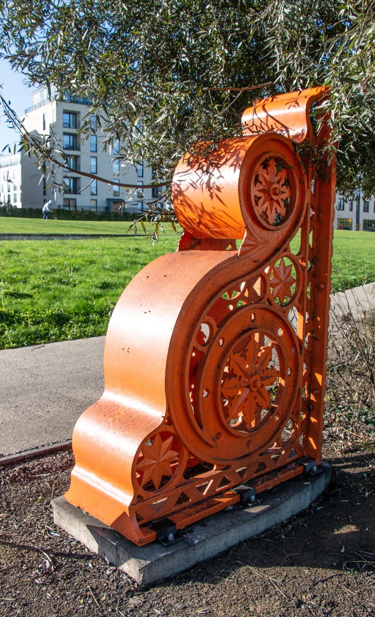 Decorative Scrolls from the Destructor Bridge ('Blue' and 'Orange')