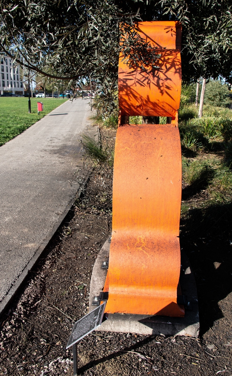 Decorative Scrolls from the Destructor Bridge ('Blue' and 'Orange')