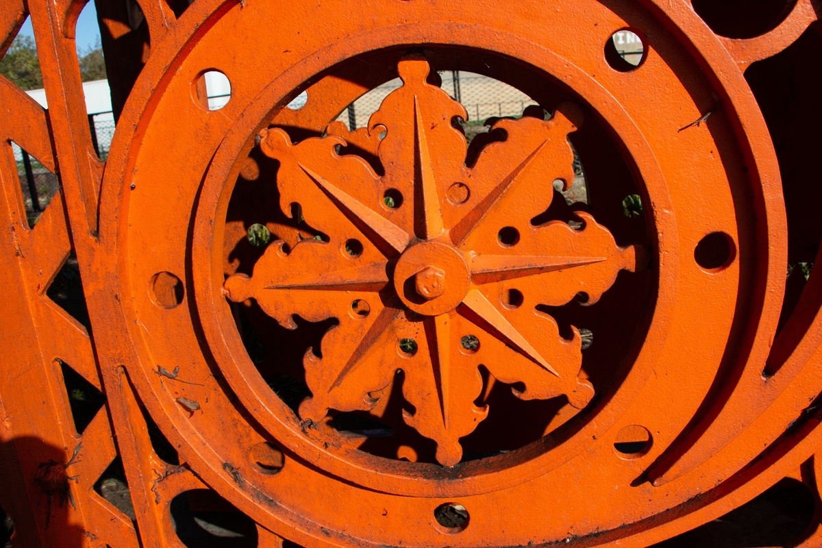Decorative Scrolls from the Destructor Bridge ('Blue' and 'Orange')