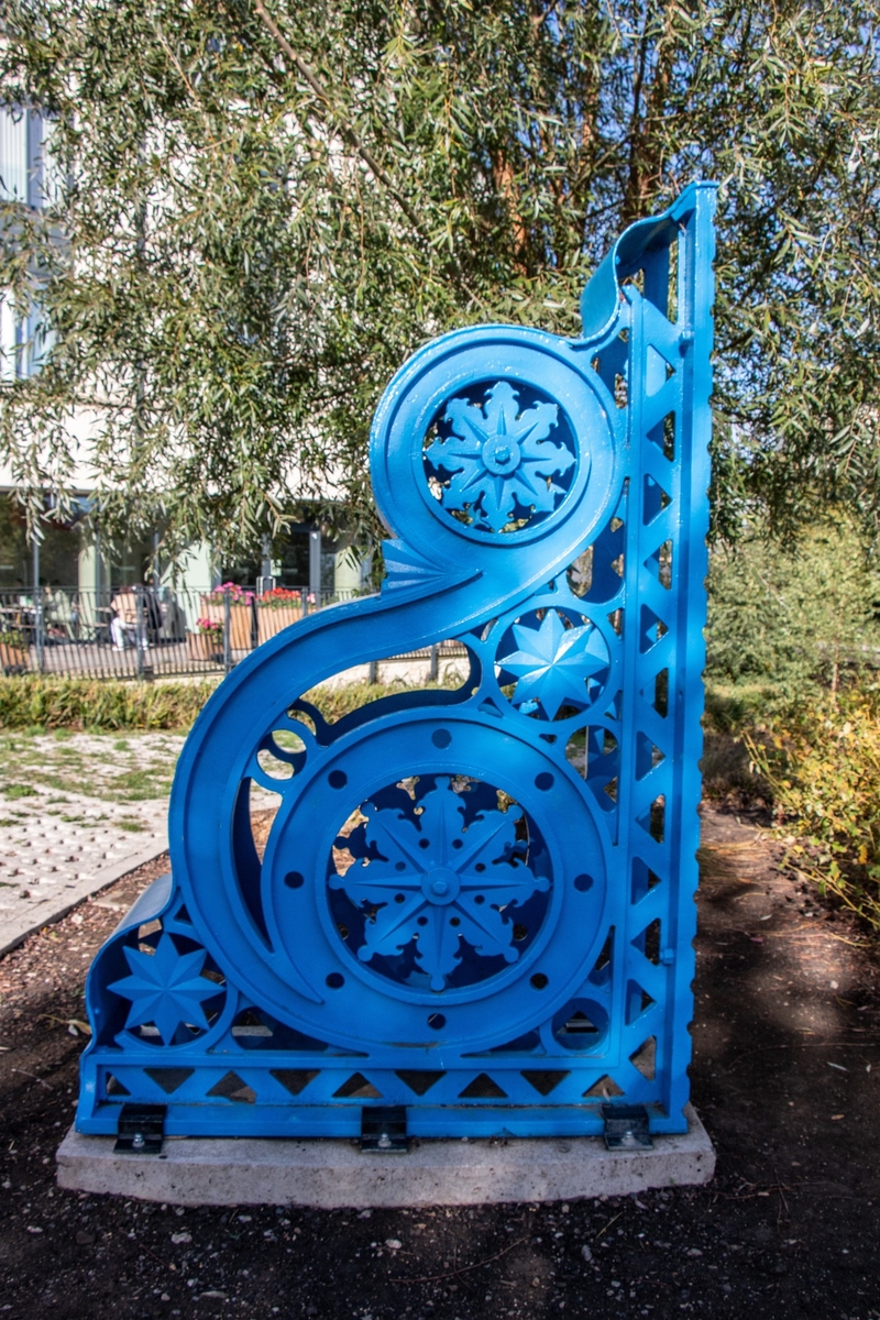 Decorative Scrolls from the Destructor Bridge ('Blue' and 'Orange')