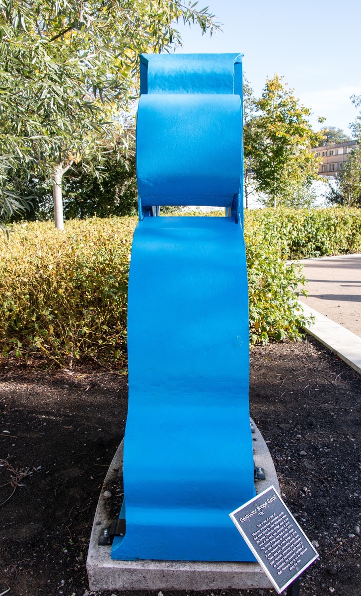 Decorative Scrolls from the Destructor Bridge ('Blue' and 'Orange')