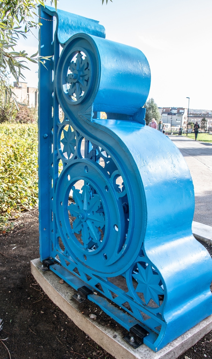 Decorative Scrolls from the Destructor Bridge ('Blue' and 'Orange')