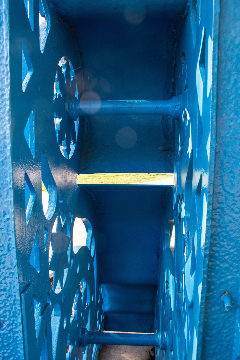 Decorative Scrolls from the Destructor Bridge ('Blue' and 'Orange')